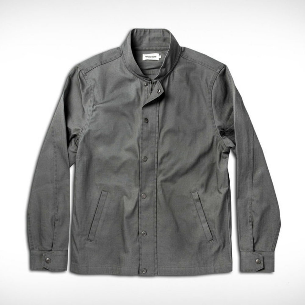 Taylor Stitch Waxed Jacket Grey